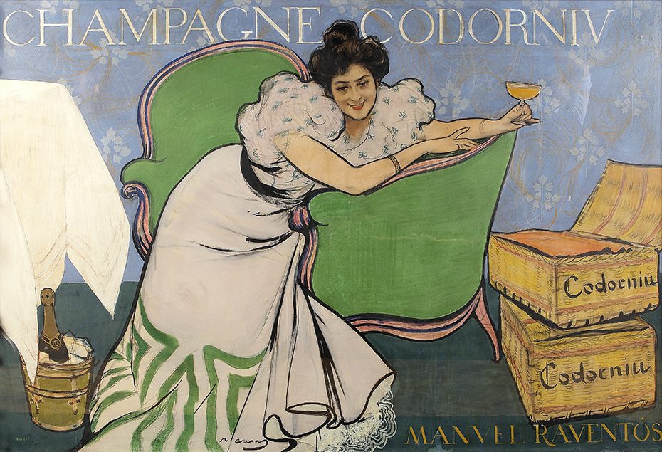 Codorniu (Lola Plumet), Ramon Casas, 1898 (Col·lecció Codorniu)