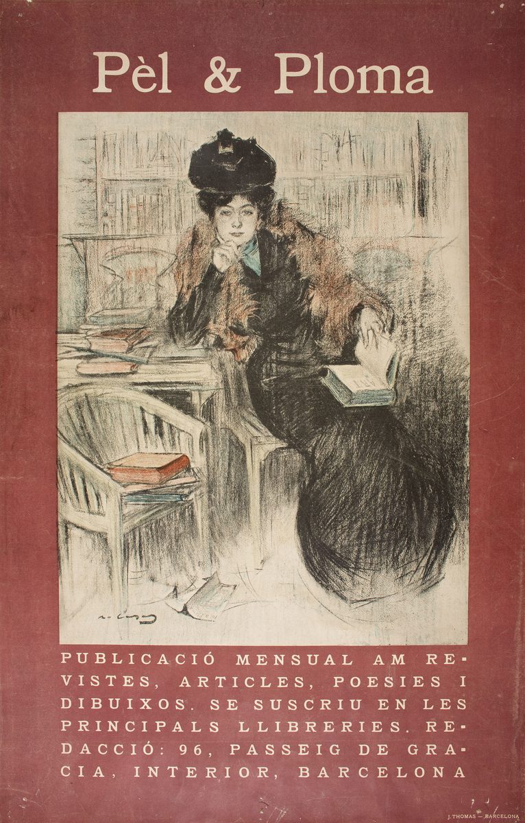 Pèl & Ploma , Ramon Casas, 1901 (MNAC)
