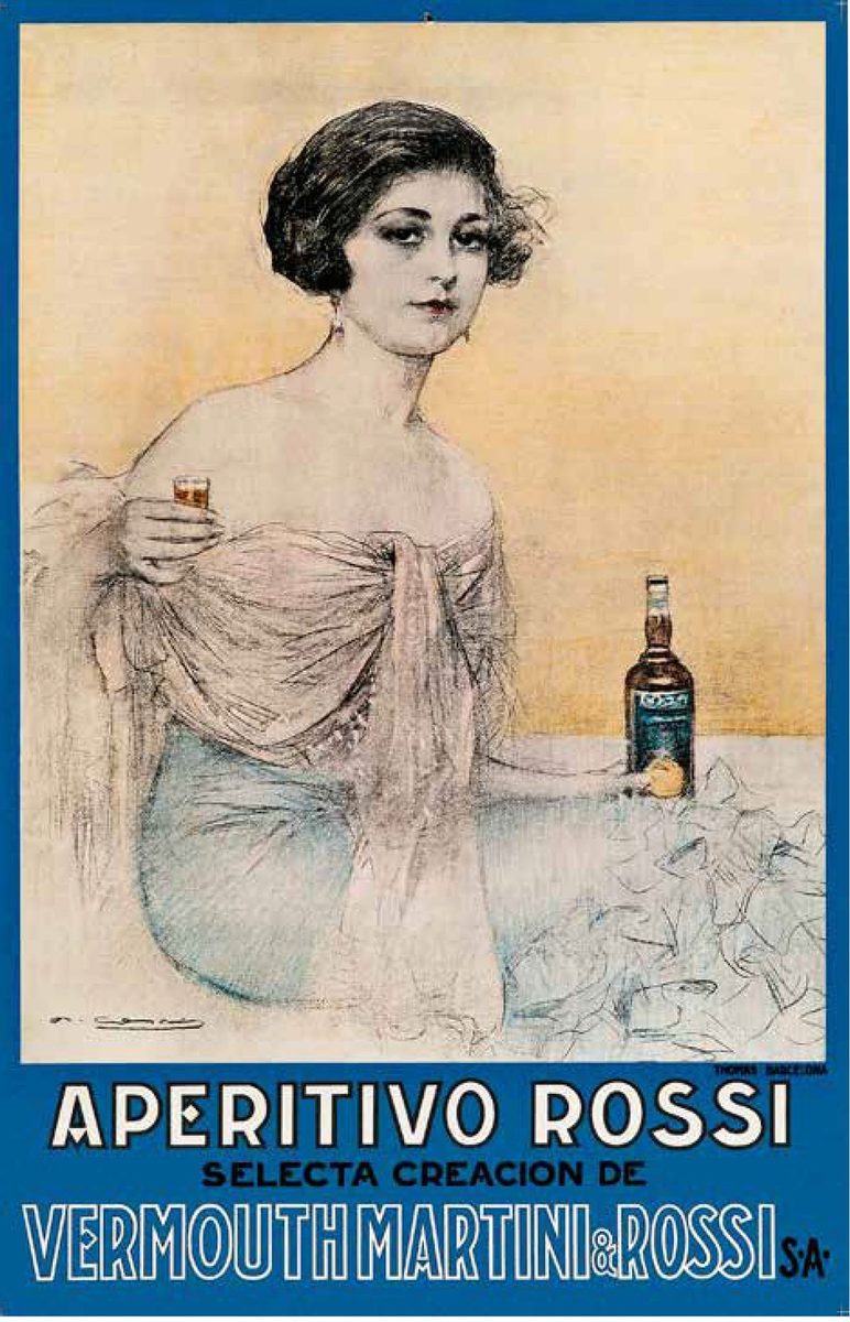 Aperitivo Rossi , Ramon Casas, 1905 (Col·lecció Marc Martí)