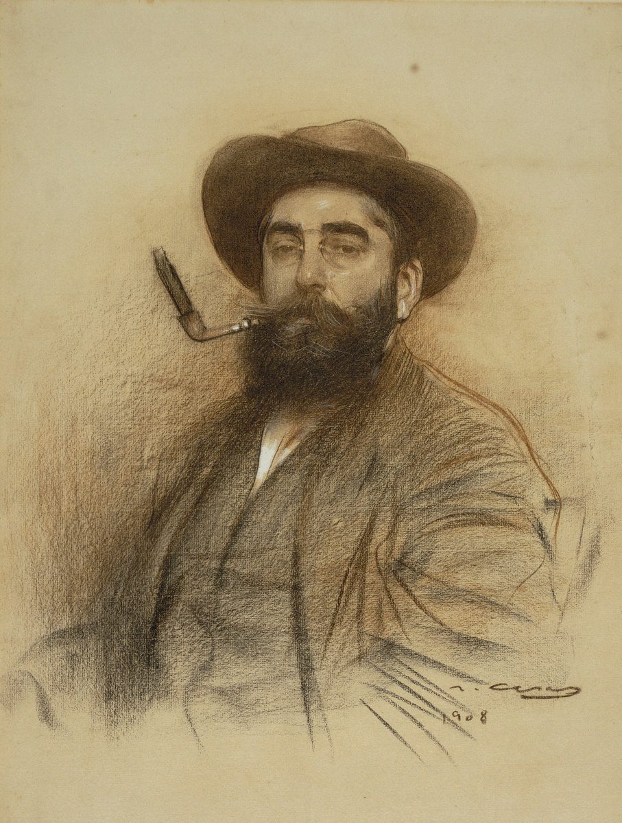 Autoretrat , Ramon Casas, 1908 (MNAC)