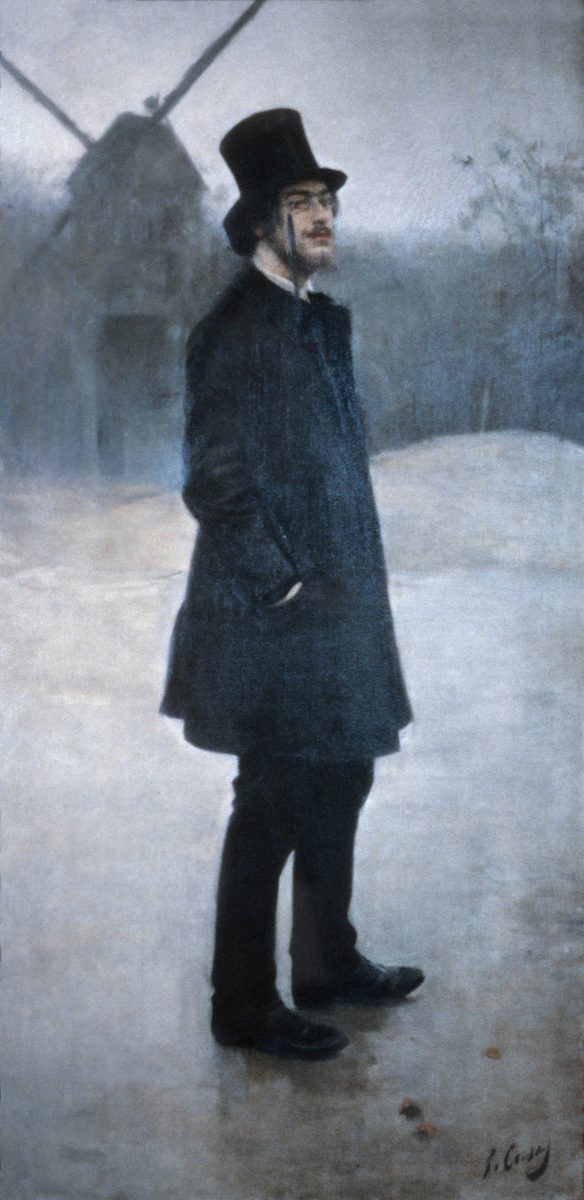 El bohemi (Erik Satie), Ramon Casas, 1891 (Northwestern University Library)