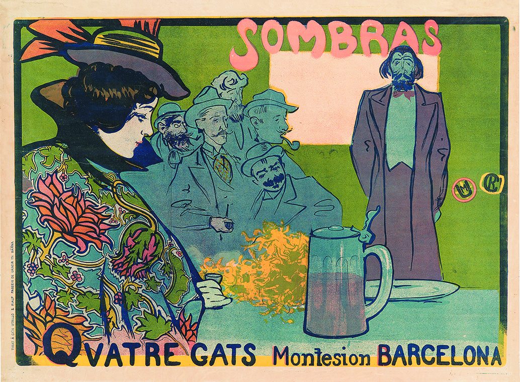 Sombras (Quatre Gats), Ramon Casas, 1897 (Col·lecció Marc Martí)